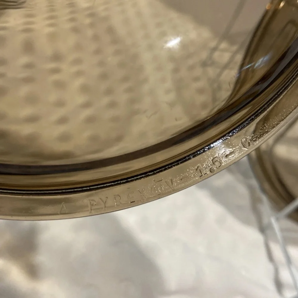 Vintage Pyrex Vision Vented Replacement Lids (3) in Smoke or Amber